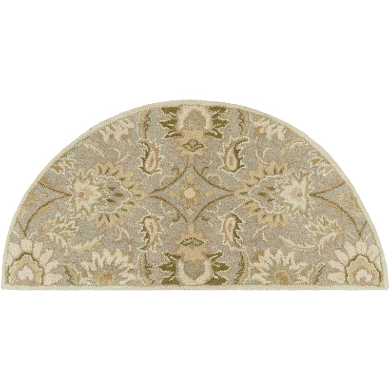 Livabliss Caesar Updated Traditional Oriental Area Rug - 2' x 4' - Olive - Hearth