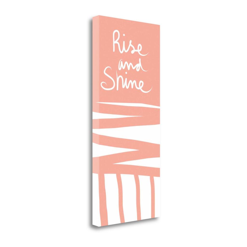 Rise And Shine 1 Wrapped Canvas Print Living Room Wall Art