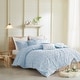 preview thumbnail 18 of 124, Intelligent Design Maize Cotton Jacquard Duvet Cover Set with Euro Shams and Throw Pillows