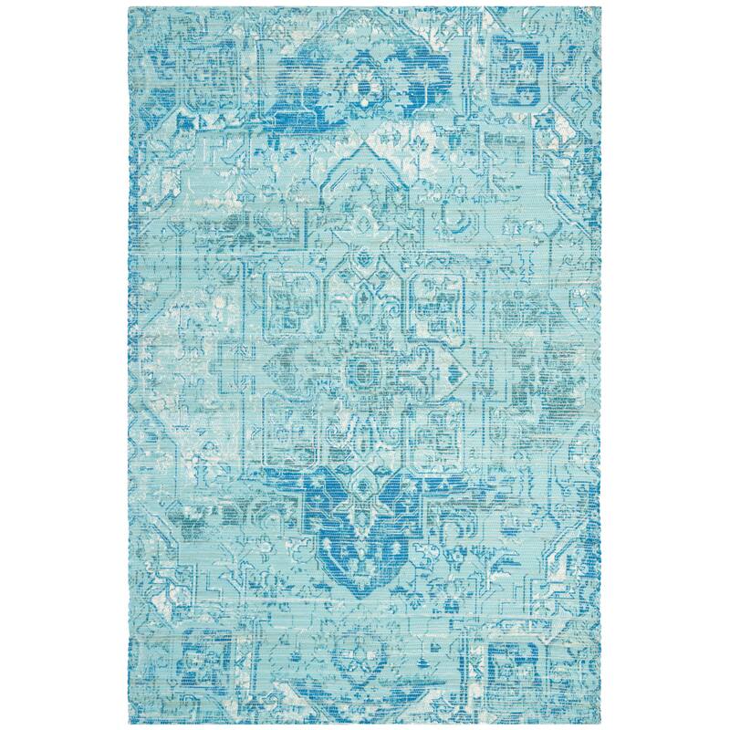 SAFAVIEH Handmade Saffron Shelbie Modern Tribal Cotton Rug