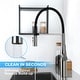 preview thumbnail 3 of 8, Single Handle Pull Down Sprayer Kitchen Faucet in Brushed Nickle