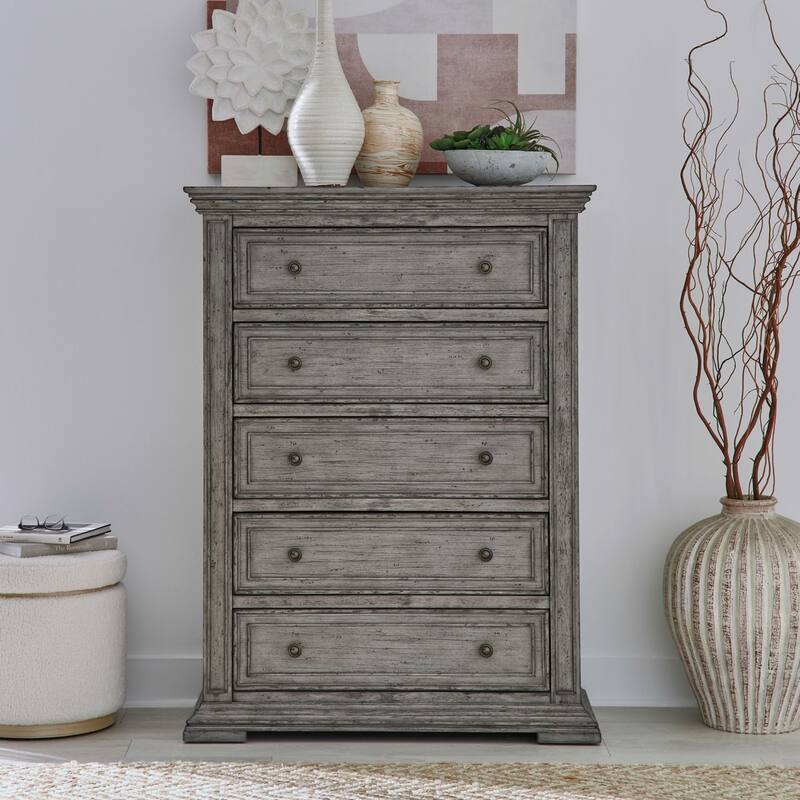 Big Valley Graystone Dresser - 5-drawer