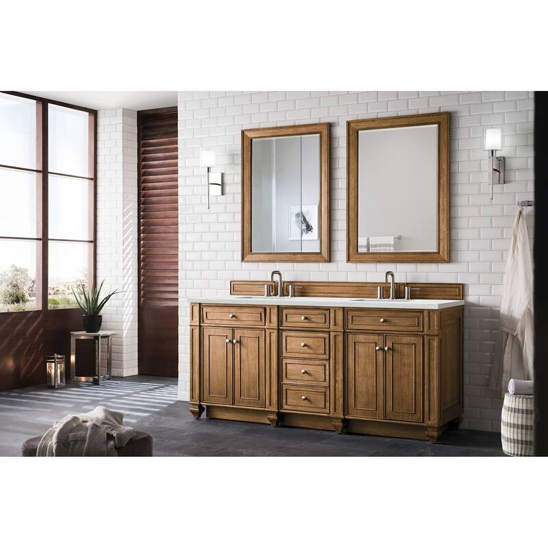 James Martin Vanities 157-V72-FENC Bristol 72" Free Standing Double