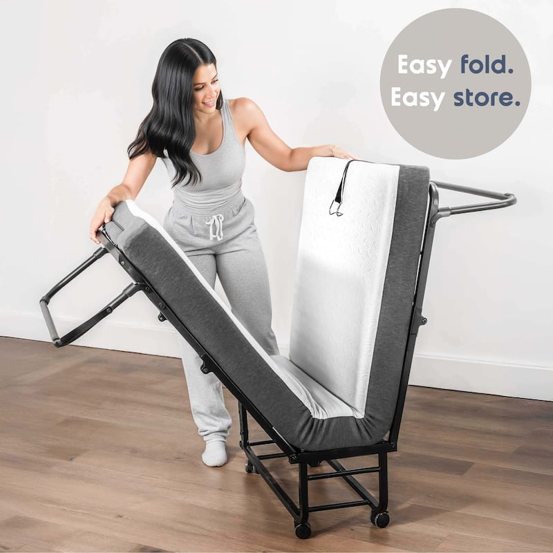 Empyrean Folding Bed with 5" Luxury Memory Foam Mattress