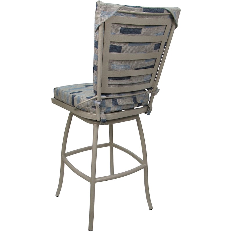 Outdoor Bar Stool Counter 26" 30" Extra Tall 34" - Jamey without Arms