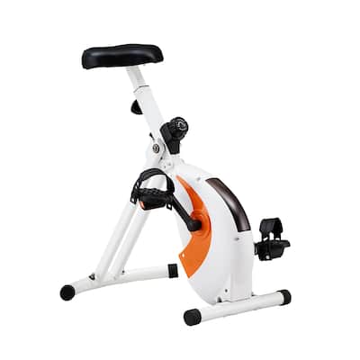 Virgil White Exercise Bike Chair by iNSPIRE Q Classic