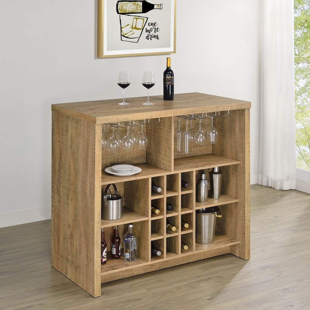 Irving Engineered Wood Freestanding Home Bar