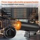 preview thumbnail 5 of 8, 60,000 BTU Forced Air Propane Heater, with Regulator