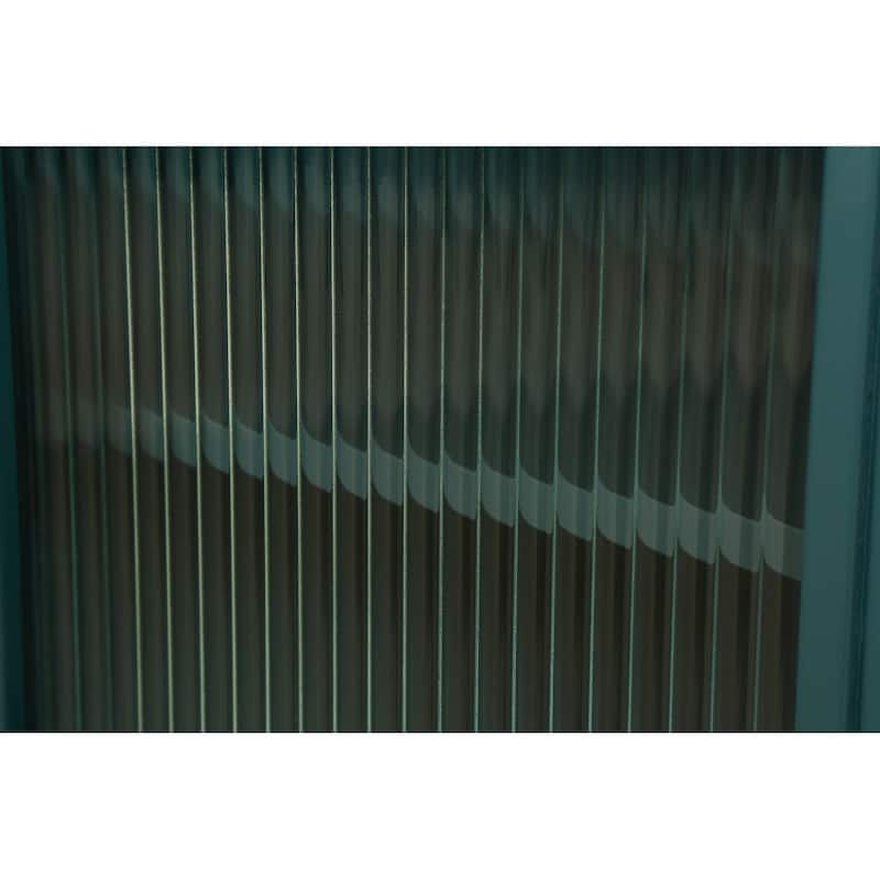 Wood TV Stand with Storage Cabinet & Adjustable Shelves