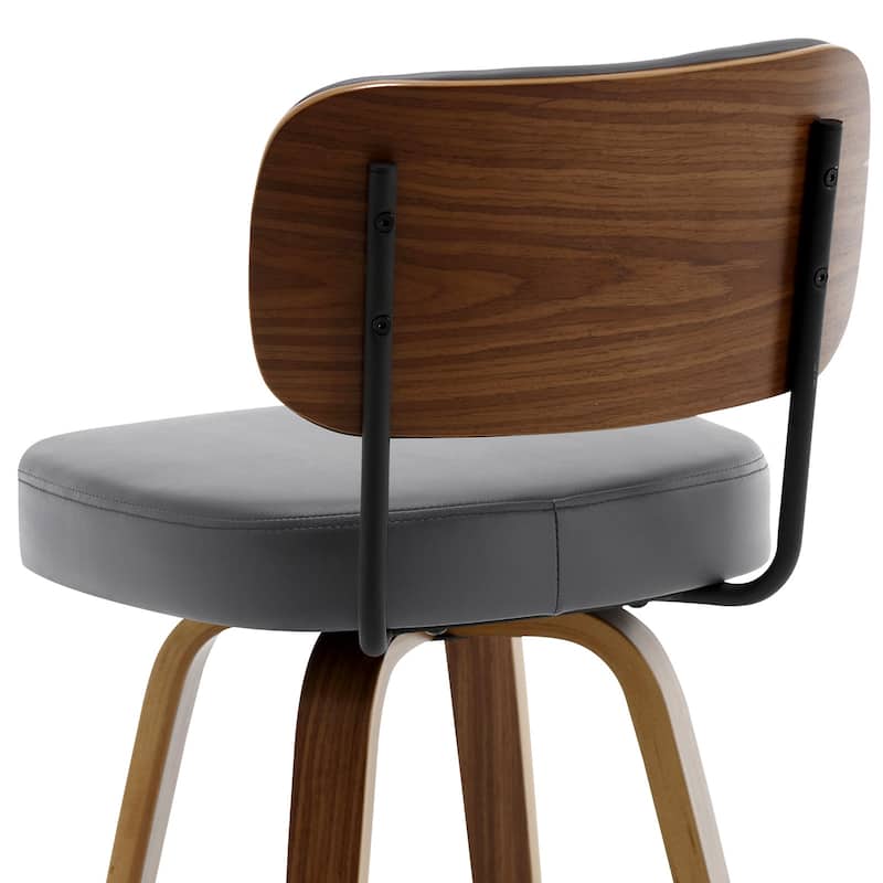 26"/29" Swivel Bar Stools/ Counter Stools with Bentwood Legs