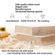 preview thumbnail 8 of 19, WILK Solid Wood Kids Desk, Writing Desk, Study Desk with Drawers