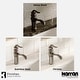 preview thumbnail 11 of 22, Karran Dartford Single Hole Single Handle Basin Bathroom Faucet with Matching Pop-up Drain