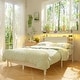 preview thumbnail 29 of 82, Headboards with Storage Shelves, Head Board with Power Outlet and LED Light for Bed Frame