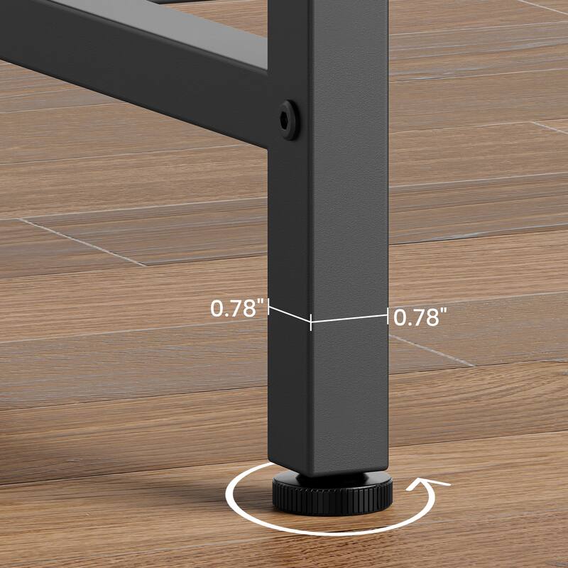 39.4" Sofa Table, Behind Couch Table for Living Room