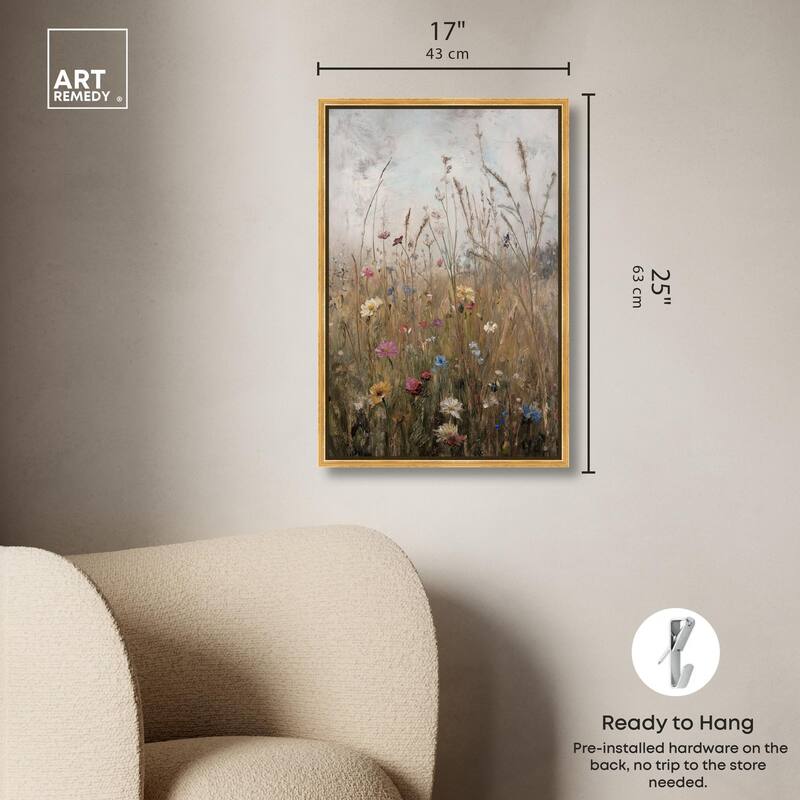 Field of Forgotten Dreams I Canvas by Art Remedy