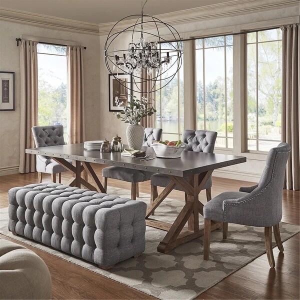 Gray barn cheap dining table