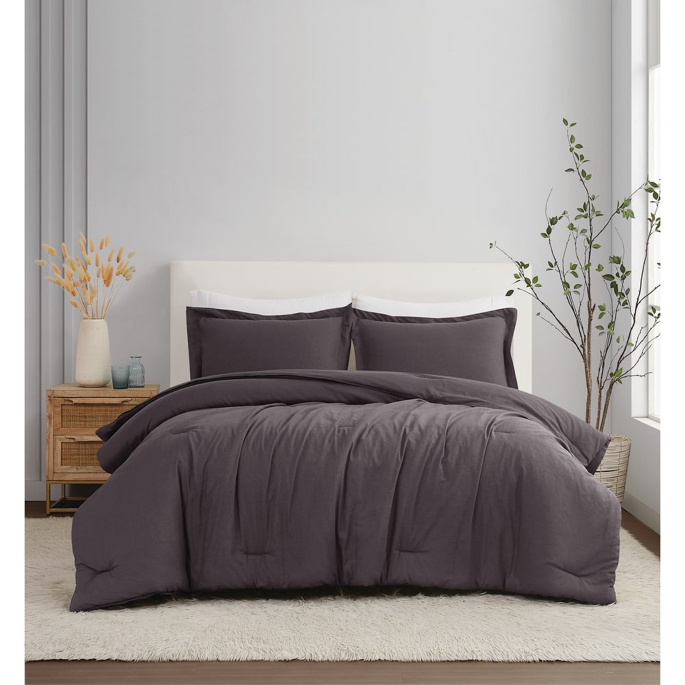 Brooklyn Loom Flax Linen Comforter Set