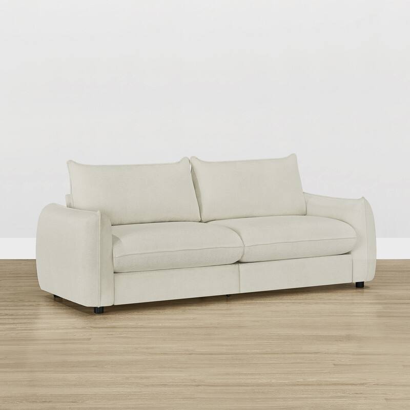 Spruce & Spring 2 Seat High Back Loveseat Sofa for Living Room