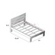 preview thumbnail 6 of 20, Farmhouse Full Bed w/ Plank Headboard and Storage Drawers