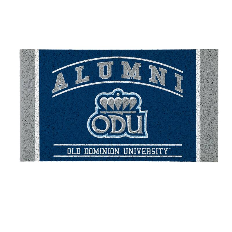 28 in. x 16 in. Old Dominion University Alumni Full Color PVC Door Mat