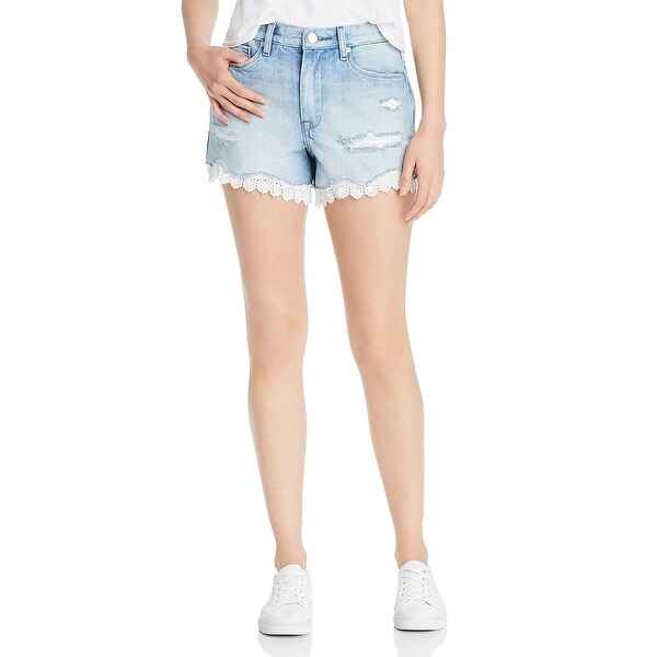 thrills denim shorts