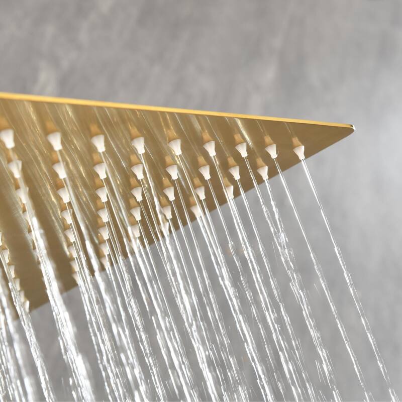 Bathroom Luxury High Pressure Waterfall Rain Shower Head