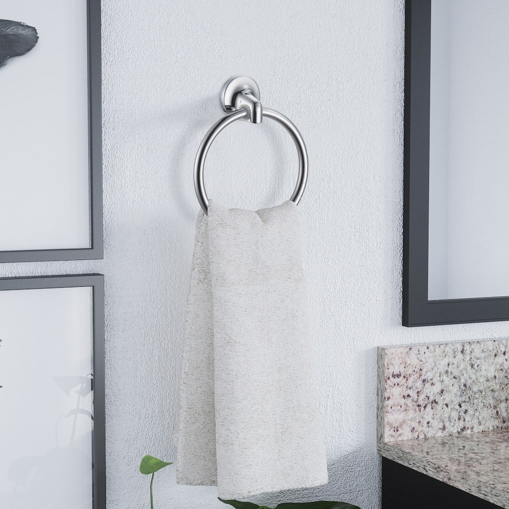 Design House 558106 Alta Bay Transitional Towel Ring