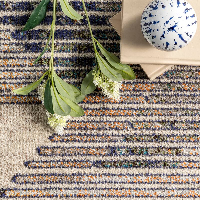 Nuloom Adrienne Durable Abstract Contemporary Area Rug