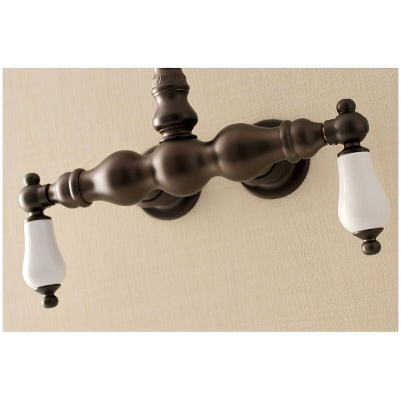 Kingston Brass Vintage Wall Mounted Clawfoot Tub Filler