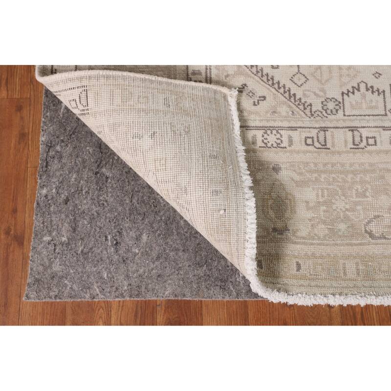 Distressed Tabriz Persian Vintage Rug Handmade Oriental Wool Carpet - 6'6"x 9'8"