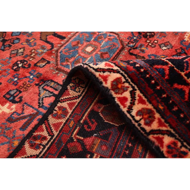 ECARPETGALLERY Hand-knotted Anatolian Dark Navy Wool Rug - 4'4 x 7'2