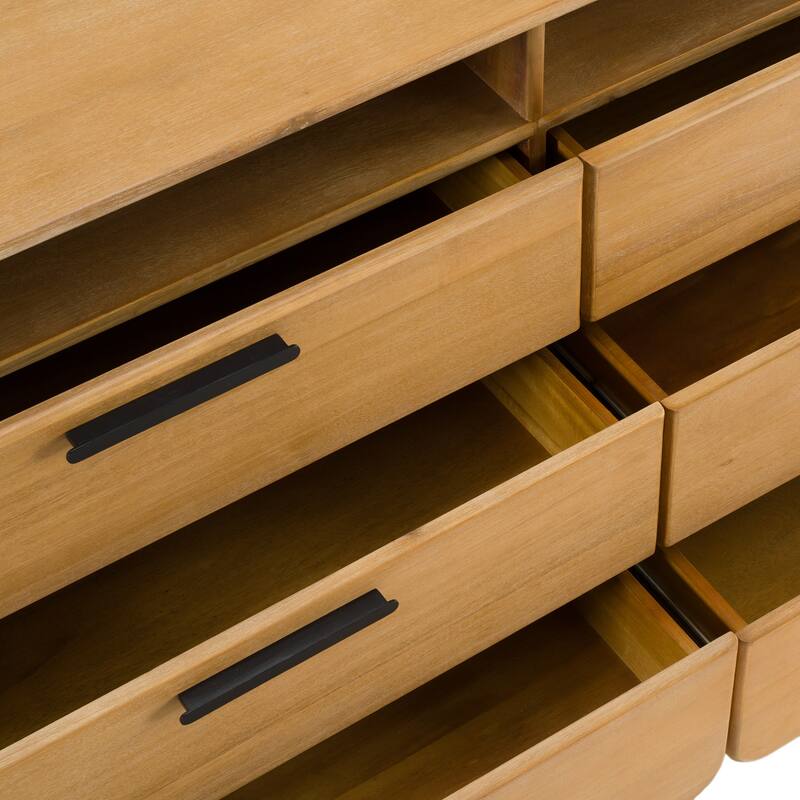 Modrest Dresden Modern Natural Acacia Dresser