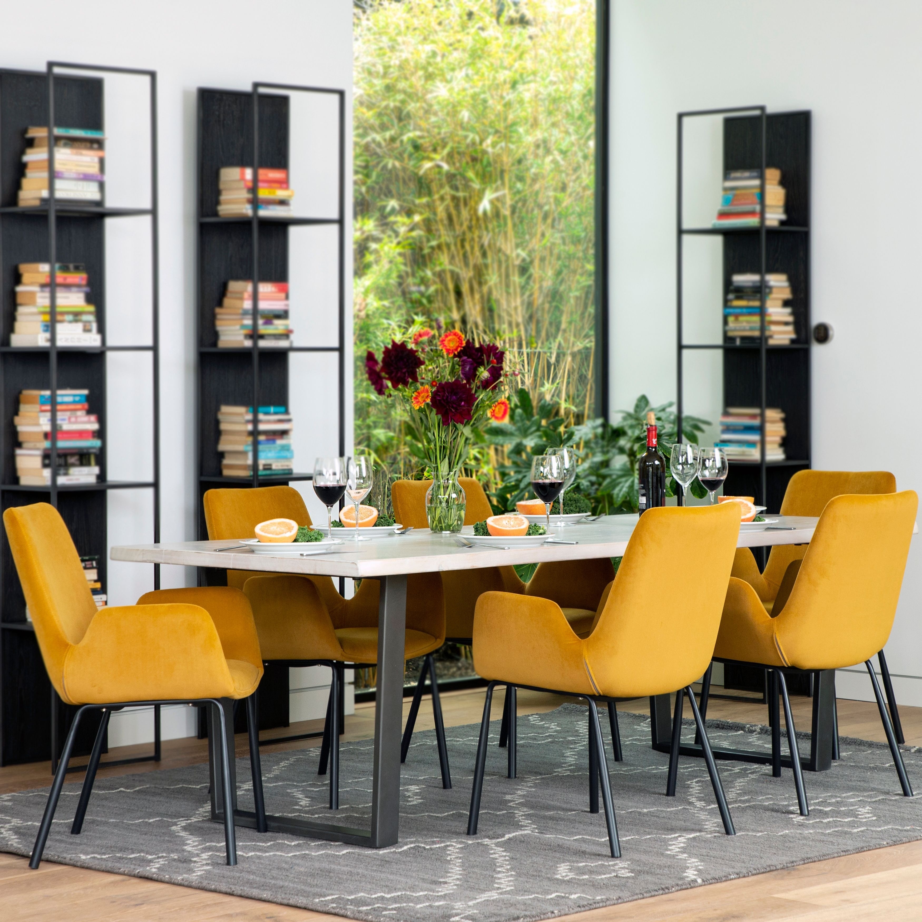 90 inch shop dining table