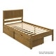 preview thumbnail 8 of 12, P'kolino Urban Wood Storage Drawers - Natural Oak