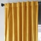 preview thumbnail 20 of 153, Exclusive Fabrics Signature Plush Velvet Hotel Blackout Curtain (1 Panel)