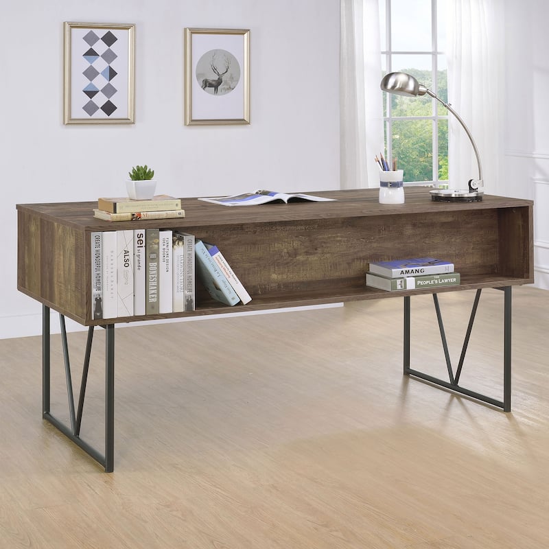 Analiese Farmhouse 63-inch 4-Drawer Writing Desk