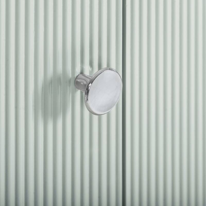 Haley Bathroom Vanity Only in Soft Sage with Dual Mount Option