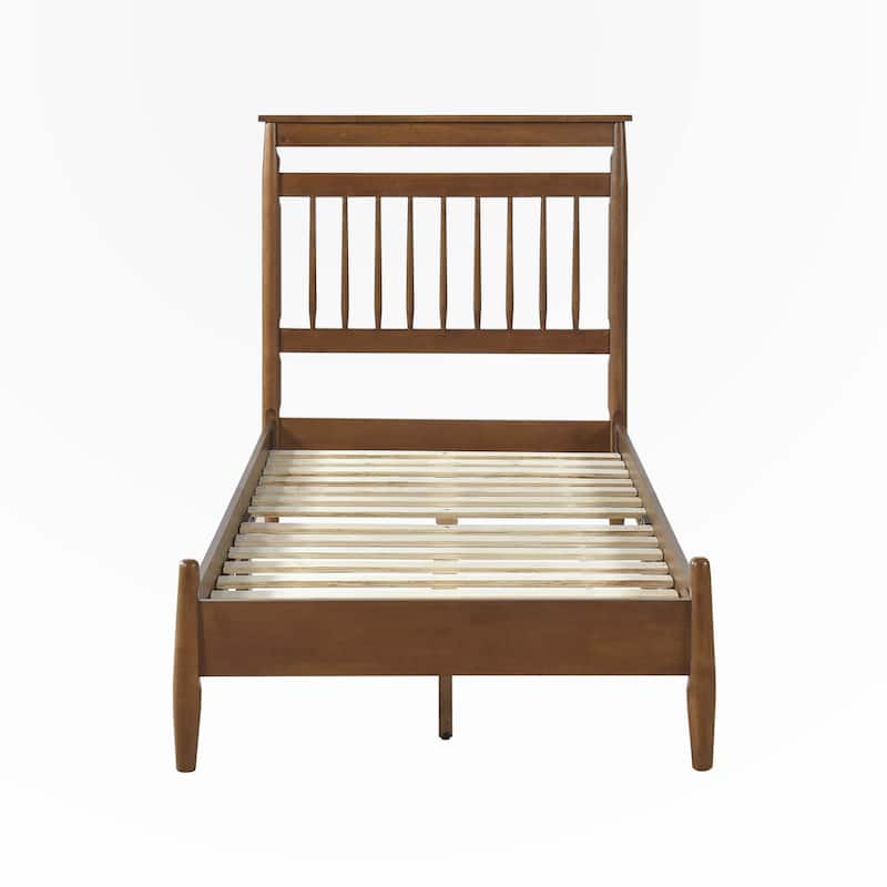 Transitional Design Twin Platform Bed