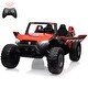 preview thumbnail 8 of 40, 24V Kids UTV 2 Seater Ride On Car with One More Foldable Seat