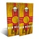 preview thumbnail 8 of 6, New Mexico State Flag 2 Outdoor Cornhole Board Set All-Weather 2x4 - Include Carrying Case