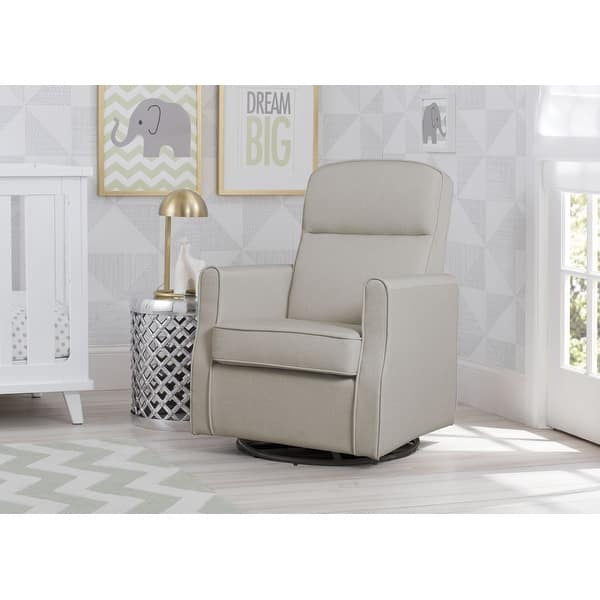 Delta Children Blair Slim Nursery Glider Swivel Rocker Chair On Sale Overstock 17139146 Delta children emerson glider swivel most comfortable rocking chair : delta children blair slim nursery