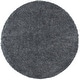 preview thumbnail 105 of 123, SAFAVIEH August Shag Veroana Solid 1.5-inch Thick Rug 6'7" Round - Charcoal - Round