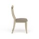 preview thumbnail 4 of 8, The Gray Barn Broken Bison Bisque with Natural Pine X-back Dining Chair