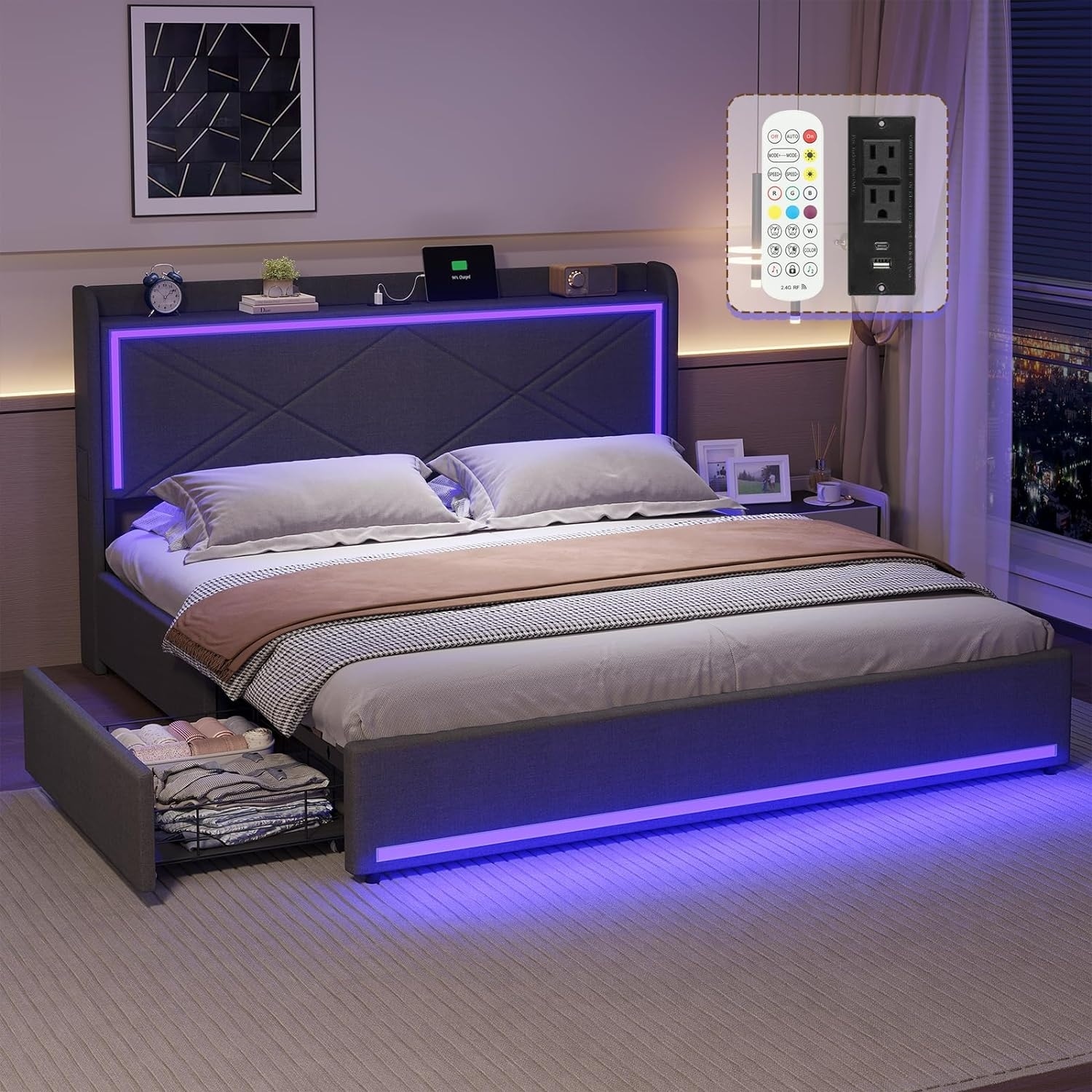 Search for Led Bed Discover our Best Deals at Bed Bath Beyond
