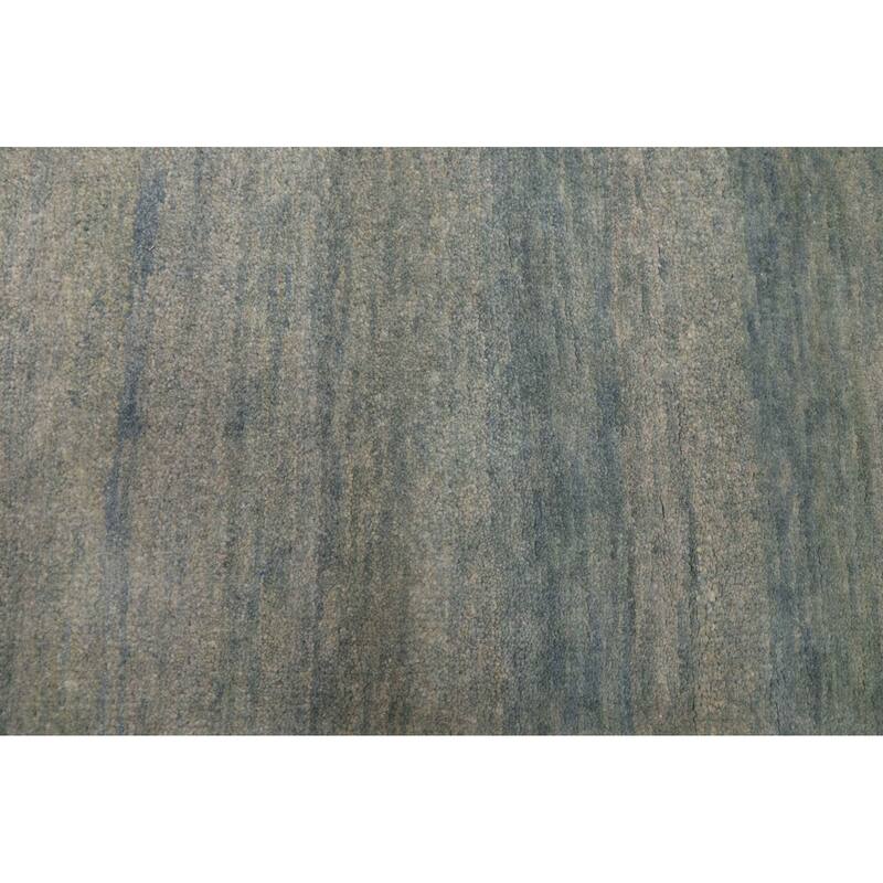 ECARPETGALLERY Hand-knotted Pak Finest Gabbeh Light Blue Wool Rug - 4'2 x 6'0