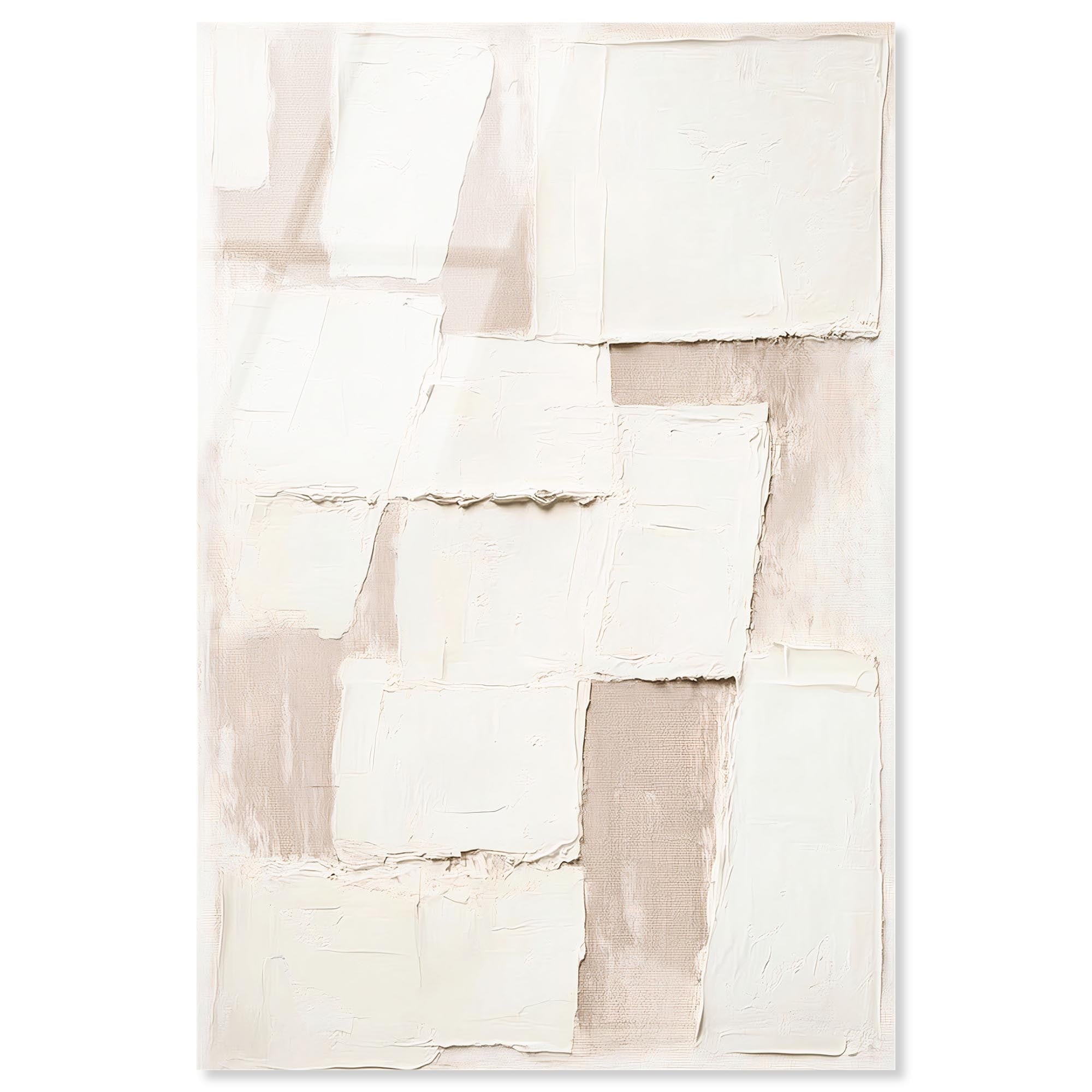 Plastered Planes II d Acrylic Glass Wall Art by Art Remedy