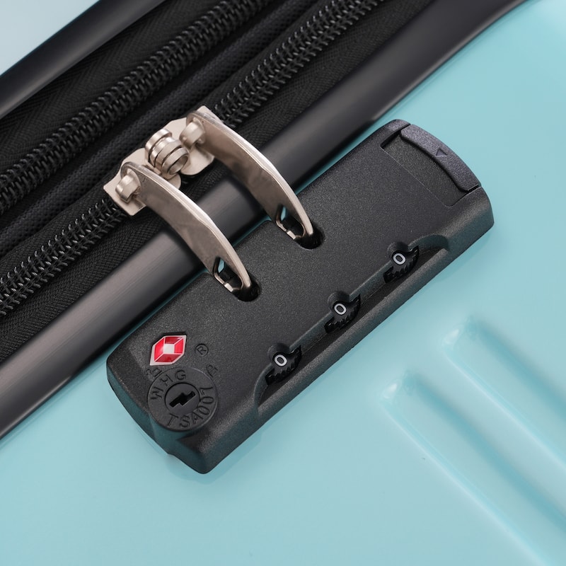 Hardshell Luggage Sets 3 Piece Gradient Color Expandable Suitcase with Spinner Wheels and TSA Lock Lightweight 20" 24" 28"