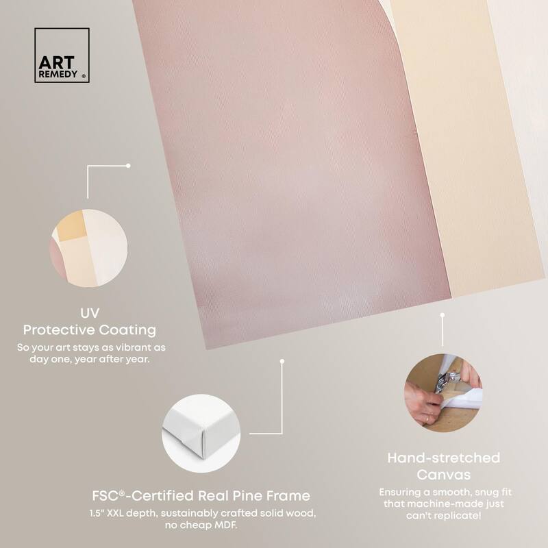 Gentle Color Strength I Canvas by Art Remedy, Gallery Wrapped