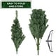 preview thumbnail 10 of 19, Realistic Green Spruce Artificial Christmas Tree with Stand