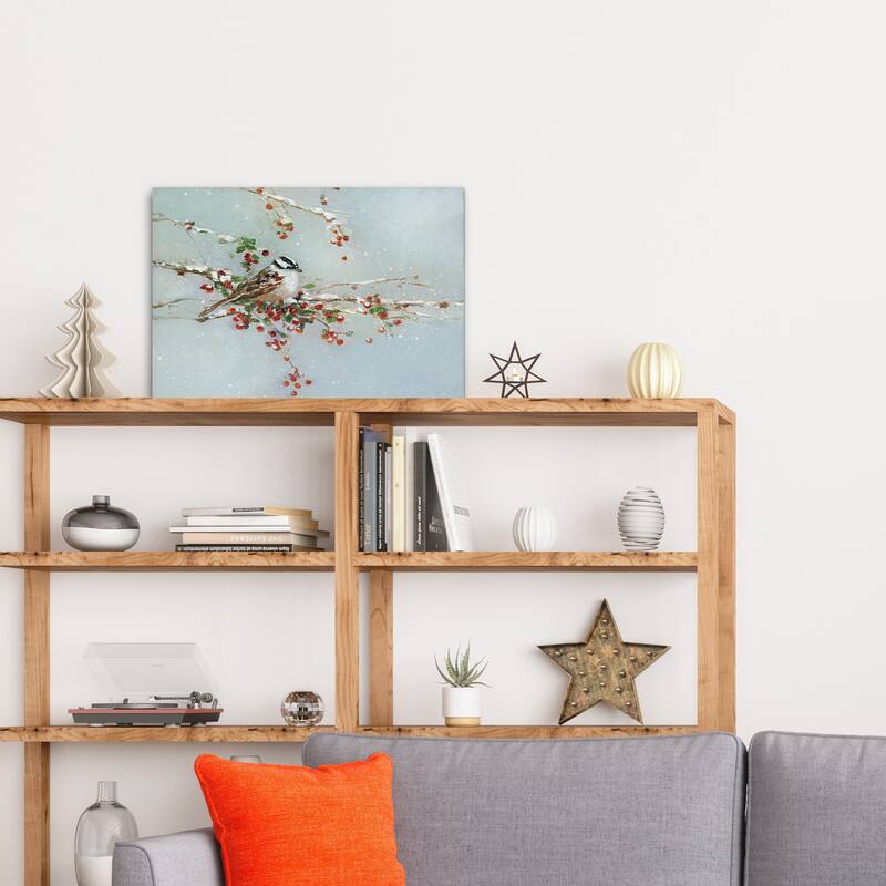 Moonlit Skaters-Premium Gallery Wrapped Canvas - Ready to Hang